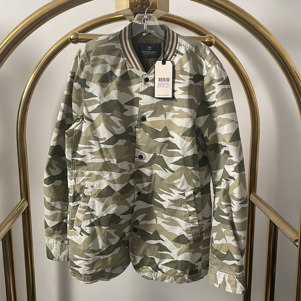 Scotch & Soda | Camouflage Button-Down Jacket